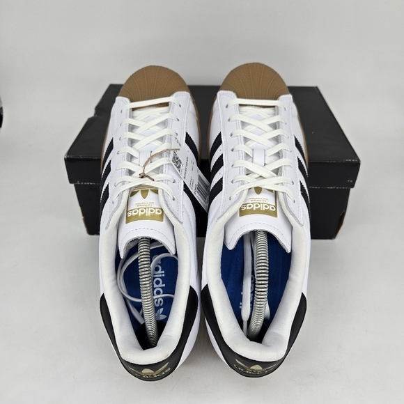 Adidas Superstar ADV IE0669 White Black Gum Men\'s Shoes Size 11 New main image 8